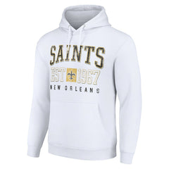 New Orleans Saints Starter Unisex Throwback Logo Pullover Hoodie | NFL US