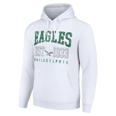 Philadelphia Eagles Starter Unisex Throwback Logo Pullover Hoodie | NFL New