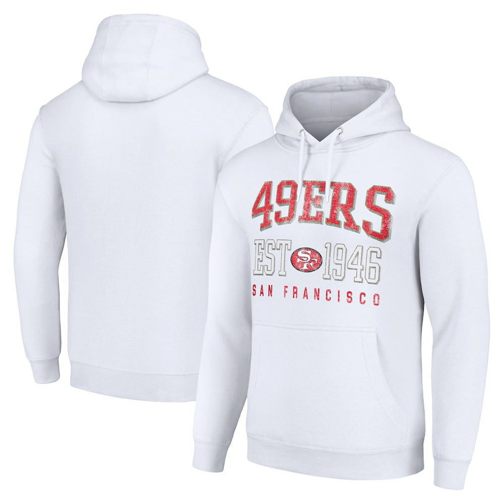 San Francisco 49ers Starter Unisex Throwback Logo Pullover Hoodie | NFL On sale