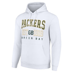 Green Bay Packers Starter Unisex Throwback Logo Pullover Hoodie | NFL Hot