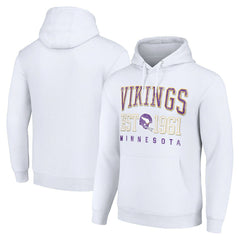 Minnesota Vikings Starter Unisex Throwback Logo Pullover Hoodie | NFL Hot