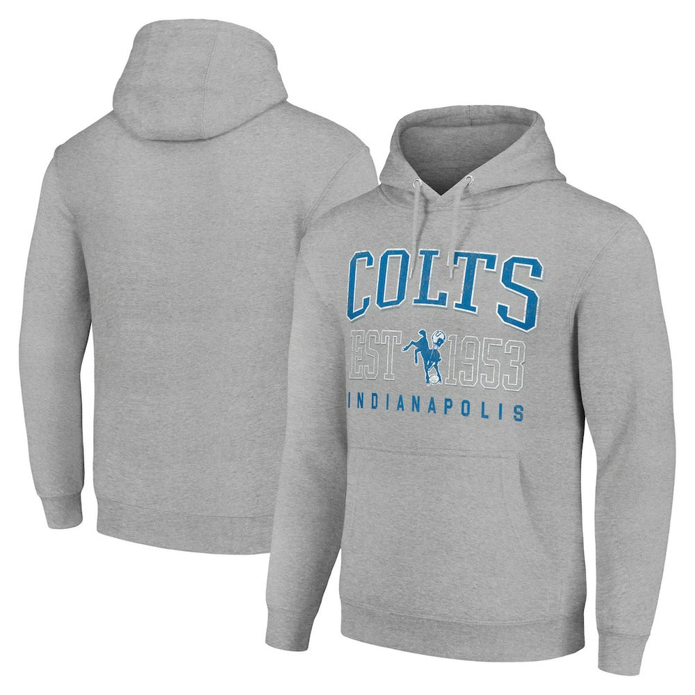Indianapolis Colts Starter Unisex Throwback Logo Pullover Hoodie | NFL New