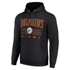 Miami Dolphins Starter Unisex Throwback Logo Pullover Hoodie | NFL US