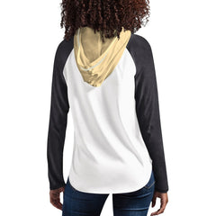 New Orleans Saints G-III 4Her by Carl Banks Women's MVP Raglan Hooded Long Sleeve T-Shirt | NFL Discount