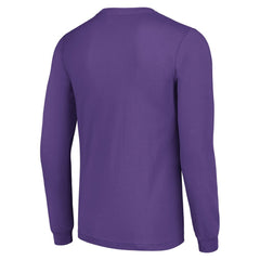 Minnesota Vikings Starter Half Helmet Logo Long Sleeve T-Shirt | NFL Discount