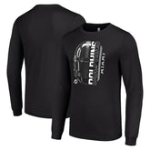 Miami Dolphins Starter Half Helmet Logo Long Sleeve T-Shirt | NFL Hot