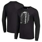 Minnesota Vikings Starter Half Helmet Logo Long Sleeve T-Shirt | NFL Discount