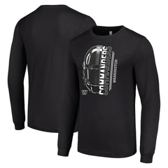 Washington Commanders Starter Half Helmet Logo Long Sleeve T-Shirt | NFL Discount