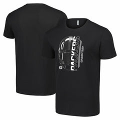 Green Bay Packers Starter Half Helmet Logo T-Shirt | NFL Discount