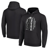 Baltimore Ravens Starter Unisex Half Helmet Logo Pullover Hoodie | NFL Sale