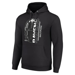 Baltimore Ravens Starter Unisex Half Helmet Logo Pullover Hoodie | NFL Sale