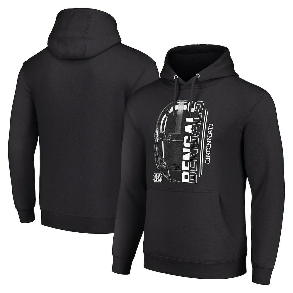 Cincinnati Bengals Starter Unisex Half Helmet Logo Pullover Hoodie | NFL Near me