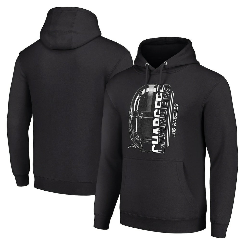 Los Angeles Chargers Starter Unisex Half Helmet Logo Pullover Hoodie | NFL Hot