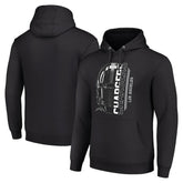 Los Angeles Chargers Starter Unisex Half Helmet Logo Pullover Hoodie | NFL Hot