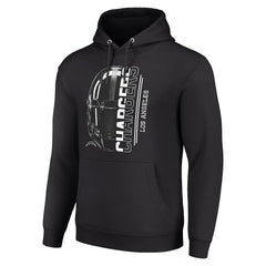 Los Angeles Chargers Starter Unisex Half Helmet Logo Pullover Hoodie | NFL Hot