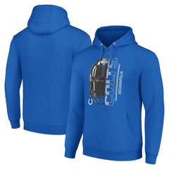 Indianapolis Colts Starter Unisex Half Helmet Logo Pullover Hoodie | NFL Hot