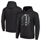 New Orleans Saints Starter Unisex Half Helmet Logo Pullover Hoodie | NFL On sale
