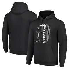Pittsburgh Steelers Starter Unisex Half Helmet Logo Pullover Hoodie | NFL Hot