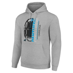 Carolina Panthers Starter Unisex Half Helmet Logo Pullover Hoodie | NFL Sale