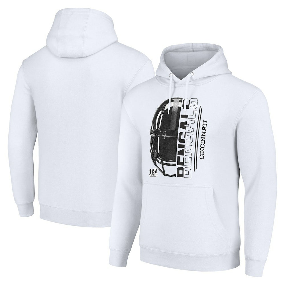 Cincinnati Bengals Starter Unisex Half Helmet Logo Pullover Hoodie | NFL On sale