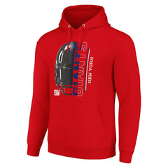 New York Giants Starter Unisex Half Helmet Logo Pullover Hoodie | NFL On sale