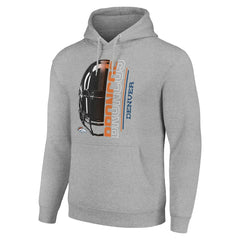 Denver Broncos Starter Unisex Half Helmet Logo Pullover Hoodie | NFL Near me