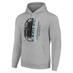 Philadelphia Eagles Starter Unisex Half Helmet Logo Pullover Hoodie | NFL Outlet