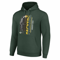 Green Bay Packers Starter Unisex Half Helmet Logo Pullover Hoodie | NFL Outlet