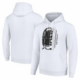 Detroit Lions Starter Unisex Half Helmet Logo Pullover Hoodie | NFL US