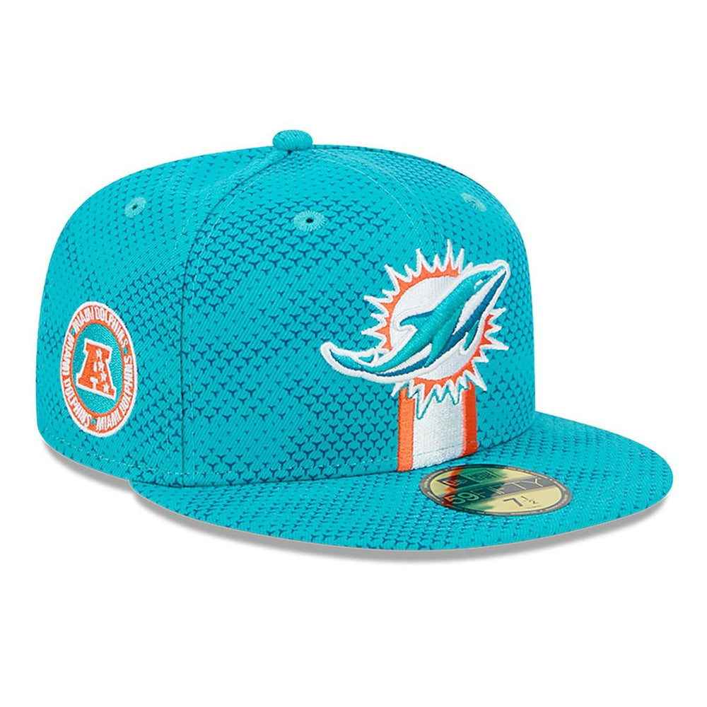 Miami Dolphins 2024 Sideline 59FIFTY Fitted Hat | NFL New