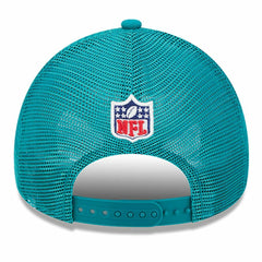 Miami Dolphins 2024 Sideline Historic 9FORTY A-Frame Trucker Adjustable Hat | NFL Sale