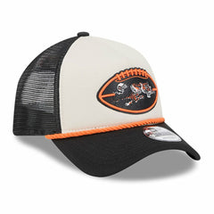 Cincinnati Bengals 2024 Sideline Historic 9FORTY A-Frame Trucker Adjustable Hat | NFL US