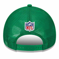 Philadelphia Eagles 2024 Sideline Historic 9FORTY A-Frame Trucker Adjustable Hat | NFL New