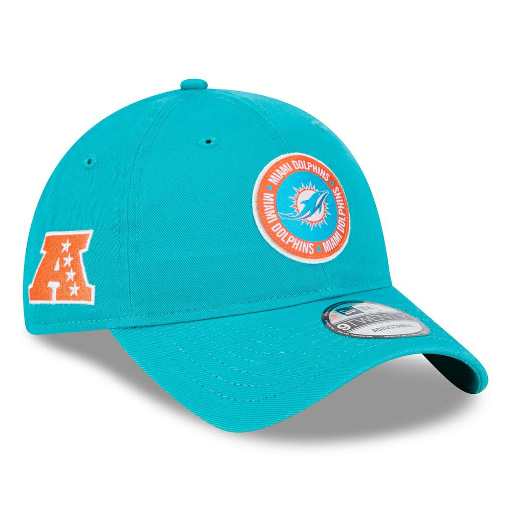 Miami Dolphins 2024 Sideline 9TWENTY Adjustable Hat | NFL Outlet