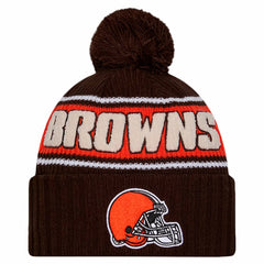 Cleveland Browns 2024 Sideline Cuffed Knit Hat with Pom | NFL New