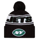 New York Jets 2024 Sideline Cuffed Knit Hat with Pom | NFL New