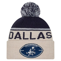 Dallas Cowboys NFL Sideline Historic Cuffed Knit Hat with Pom
| NFL US