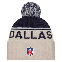 Dallas Cowboys NFL Sideline Historic Cuffed Knit Hat with Pom
| NFL US