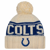 Indianapolis Colts Women's 2024 Sideline Cuffed Knit Hat with Pom | NFL Near me
