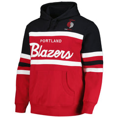 Red/Black Portland Trail Blazers Head Coach Pullover Hoodie | NBA