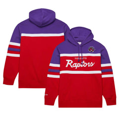 Red/Purple Toronto Raptors Head Coach Pullover Hoodie | NBA