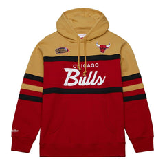 Red/Gold Chicago Bulls Head Coach Pullover Hoodie | NBA