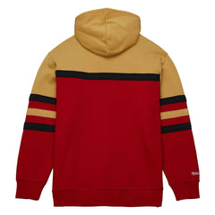 Red/Gold Chicago Bulls Head Coach Pullover Hoodie | NBA