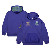 Purple Milwaukee Bucks Team OG 2.0 Vintage Logo Fleece Pullover Hoodie | NBA