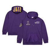 Purple Utah Jazz Team OG 2.0 Vintage Logo Fleece Pullover Hoodie | NBA