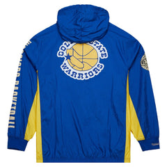 Royal Golden State Warriors Team OG 2.0 Vintage Logo Anorak Windbreaker Quarter-Zip Jacket sale | NBA