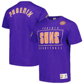 Purple Phoenix Suns Hardwood Classics Team OG 2.0 Premium Vintage Logo T-Shirt | NBA
