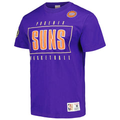 Purple Phoenix Suns Hardwood Classics Team OG 2.0 Premium Vintage Logo T-Shirt | NBA