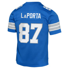 Detroit Lions Sam LaPorta Youth Game Jersey | NFL Hot