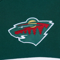 Minnesota Wild Mitchell & Ness Head Coach Pullover Hoodie - NHL Hoodies